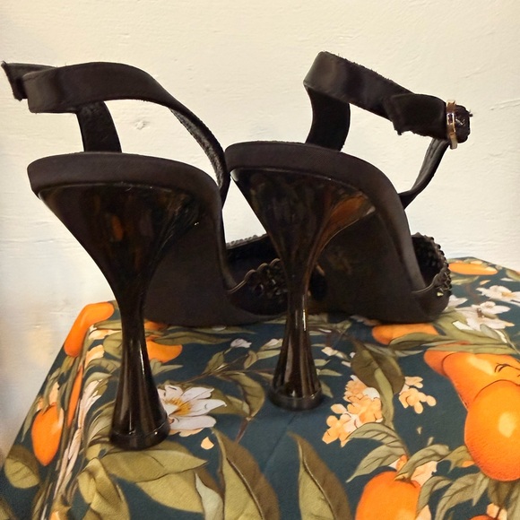 Jeffrey Campbell Black Studded Heels - Picture 3 of 5